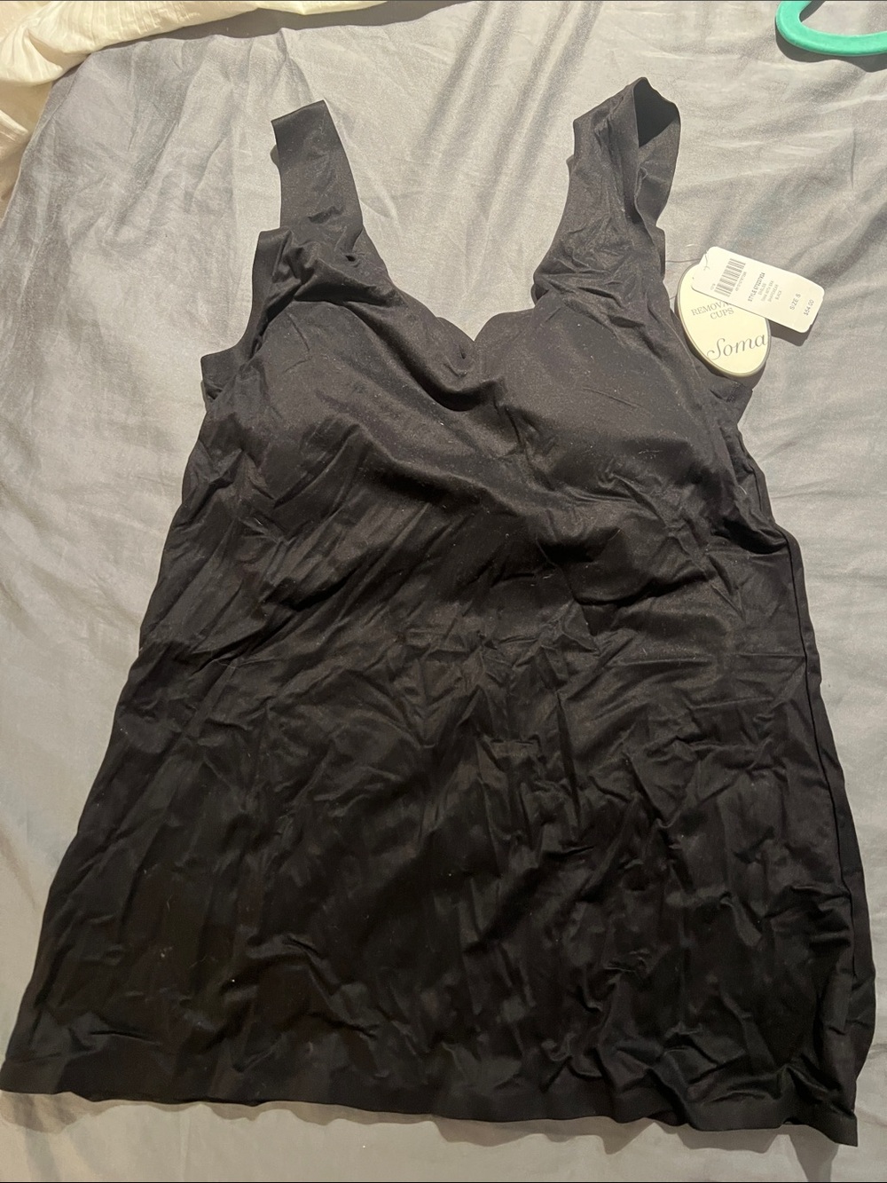 Soma Black Shaping Camisole Tank